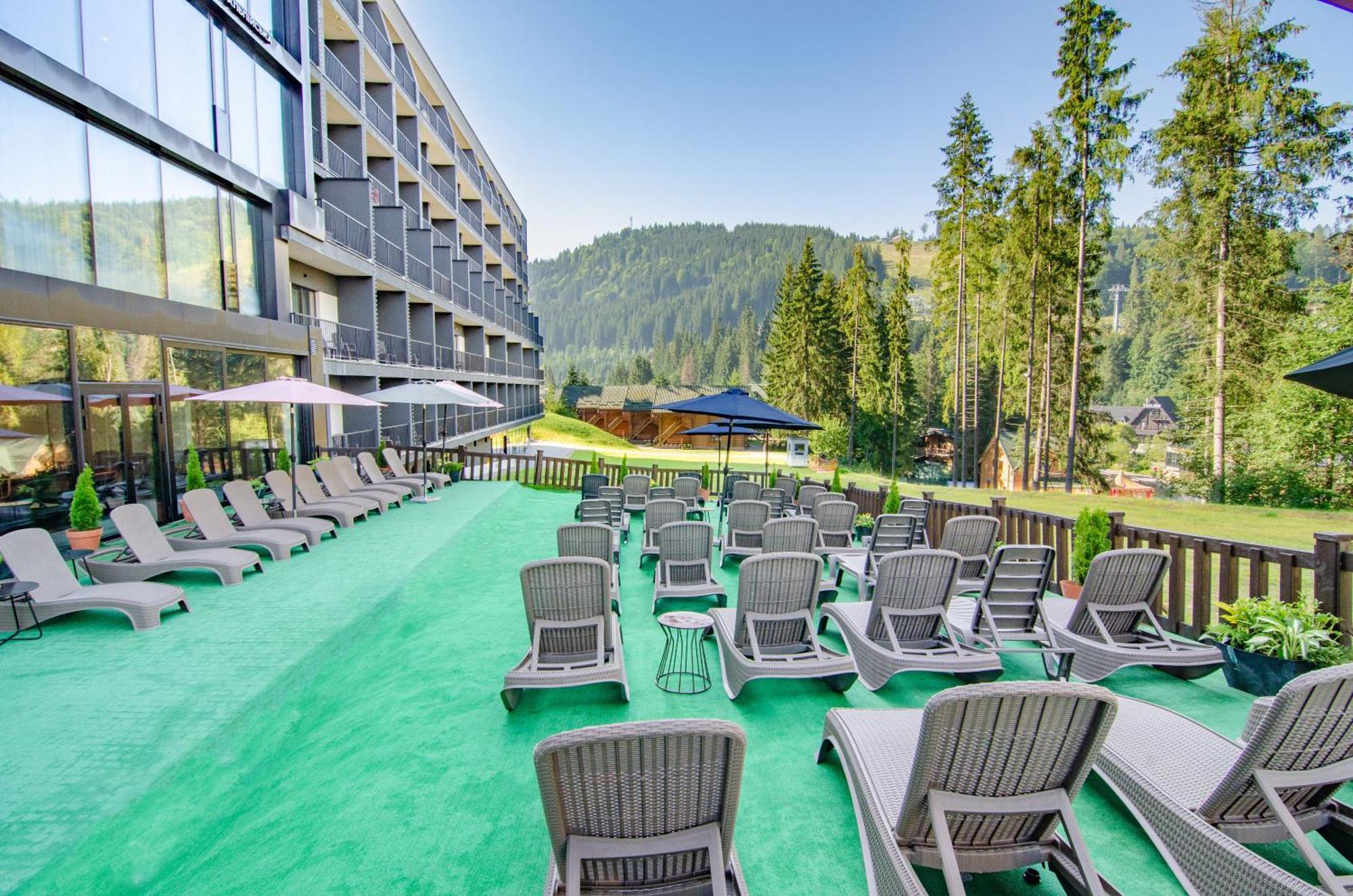 Hvoya Apart-Hotel & Spa Bukovel Eksteriør bilde
